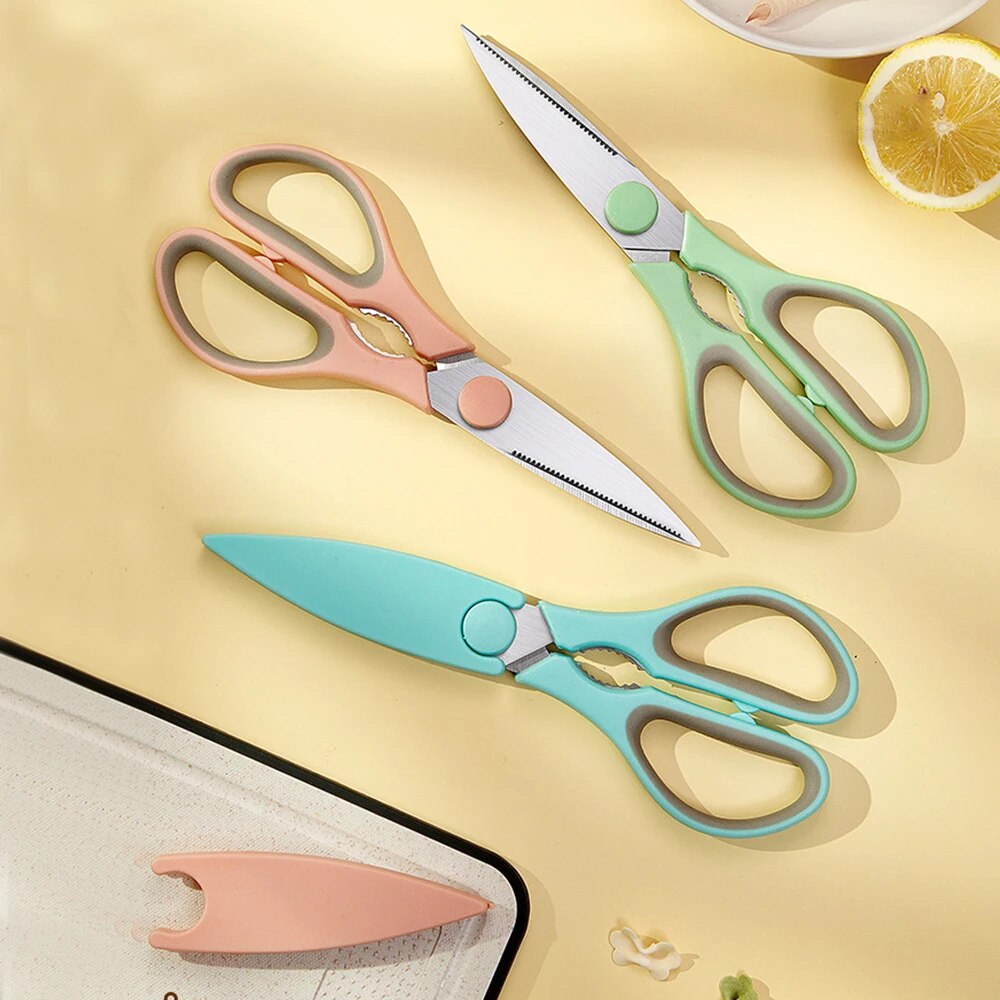 Baby Food Scissors - مقصات مطبخ منزلية من الفولاذ المقاوم