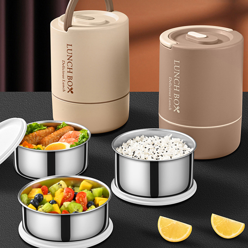 Baby Food Warmer - مجموعة من 4 حاويات غداء محمولة
