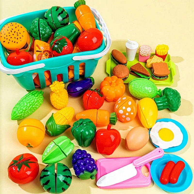 مجموعة ألعاب مطبخ للأطفال تحاك - مراجعة Baby Food Vegetables وسعره