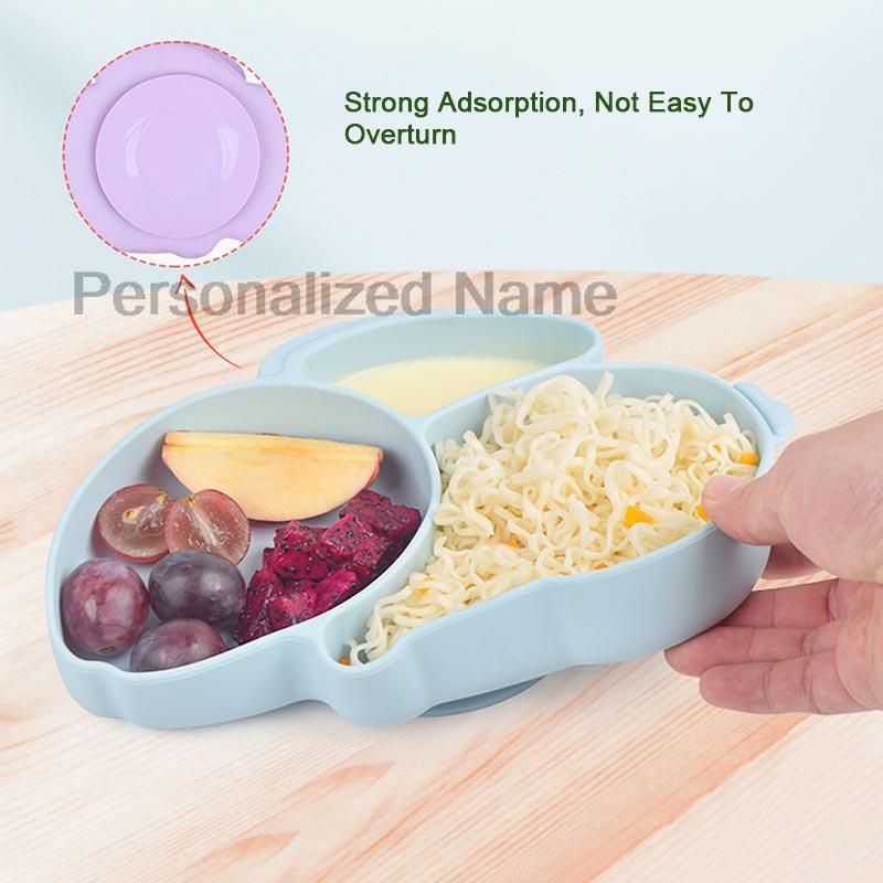 طقم أطباق مجزأة على شكل أرنب م - مراجعة Baby Food Menu وسعره
