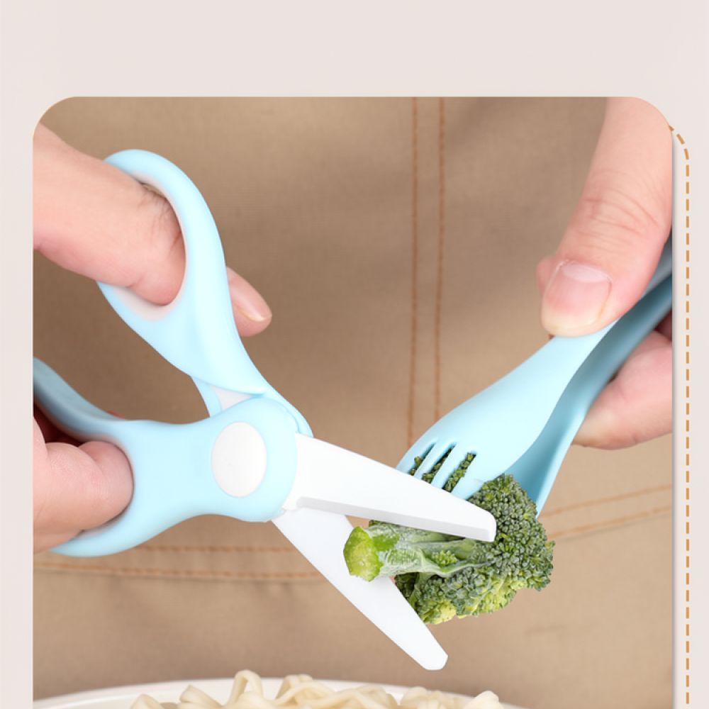 مقص سيراميك آمن لتقديم الطعام  - مراجعة Baby Food Scissors وسعره