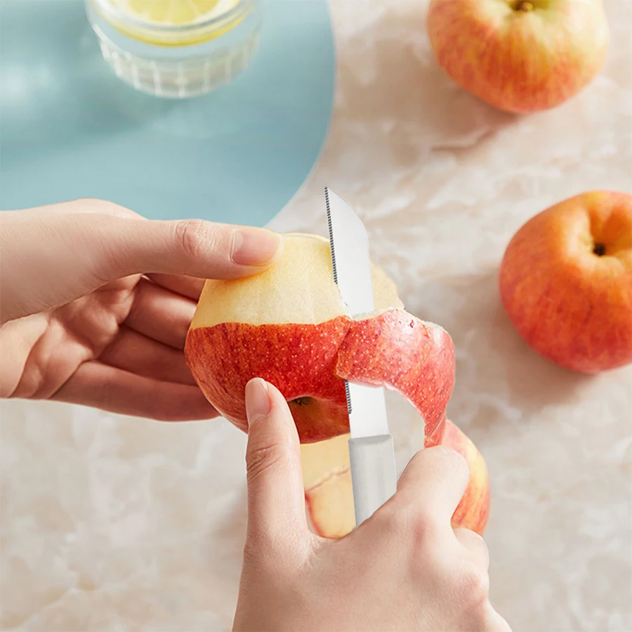 سكين الفاكهة الكلاسيكي المكون  - مراجعة Baby Food Scissors وسعره