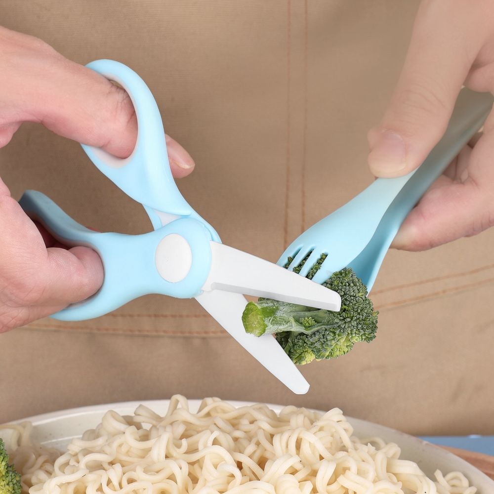 مقص سيراميك لتقطيع الطعام، منا - مراجعة Baby Food Scissors وسعره