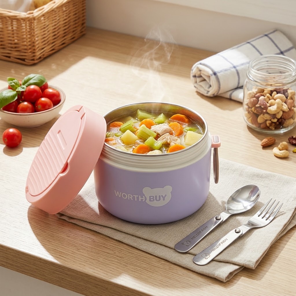 صندوق غداء حراري من الفولاذ ال - مراجعة Baby Food Warmer وسعره